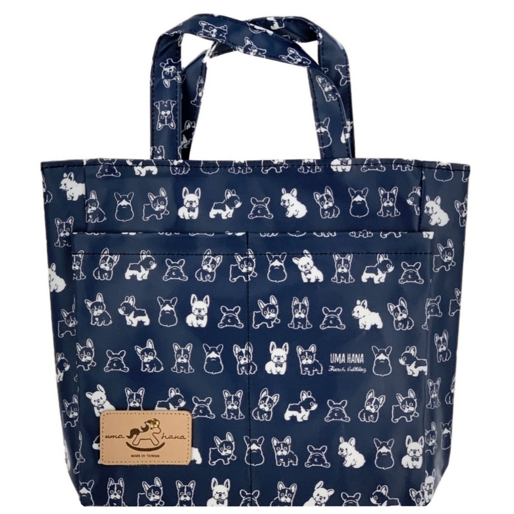 Waterproof French Bulldog Mini Tote Handbag - Picture 1 of 8